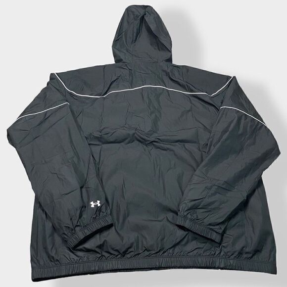 Under Armour Mens Project Rock Brahma Black/ White Jacket size XL New with Tags - Picture 8 of 9